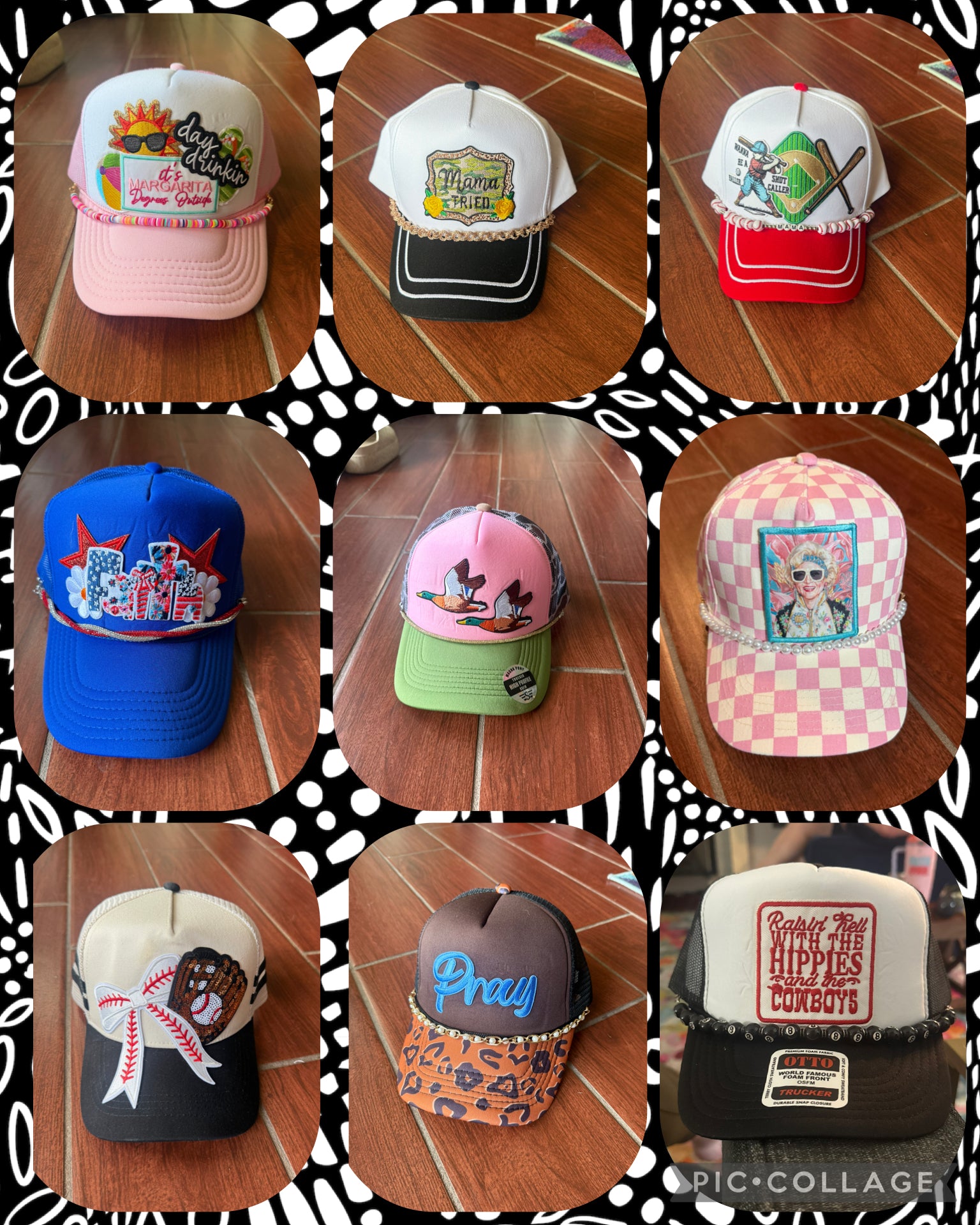 Custom trucker hats
